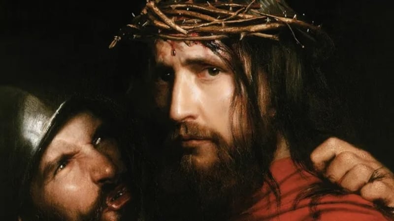 "La burla de Cristo" es de Carl Heinrich Bloch.
