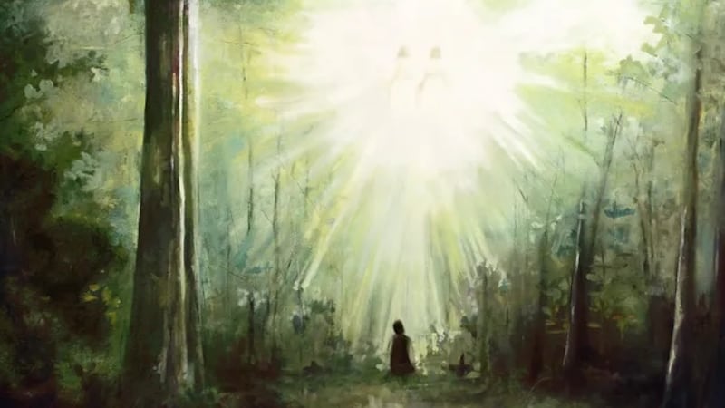 "Bosque Sagrado" es obra de Brent Borup.