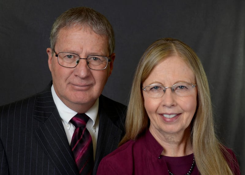 Vernan Grant Hogge y Marjorie Tracy Hogge