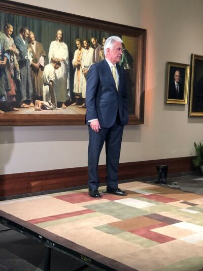El élder Dieter F. Uchtdorf habla en un devocional misional virtual el 13 de agosto del 2020.