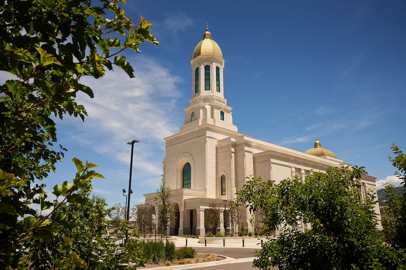 El Templo de Efraín, Utah.