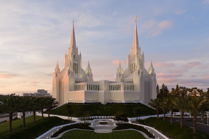 El Templo de San Diego, California.
