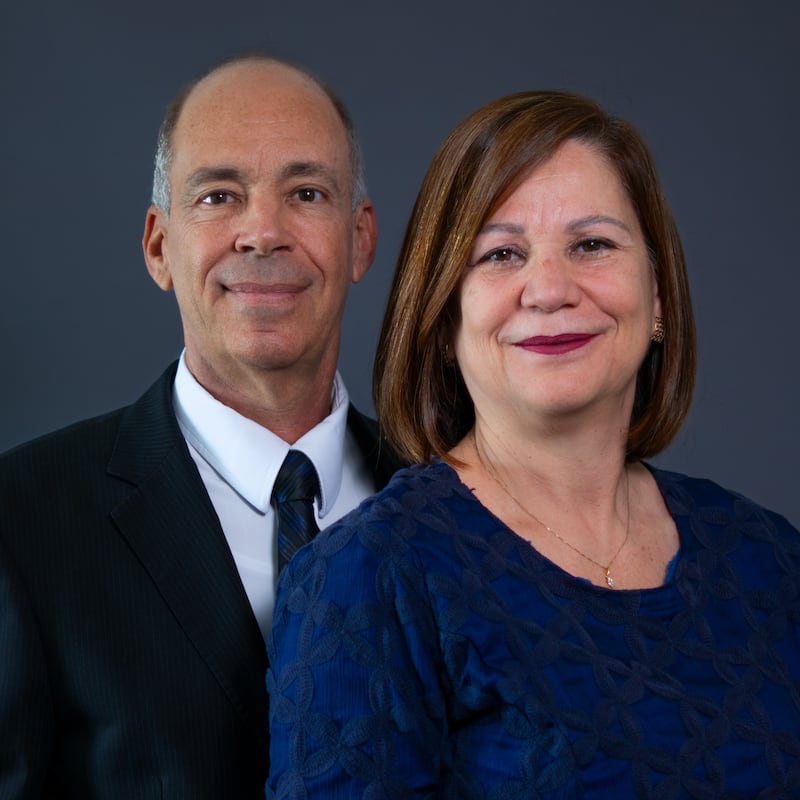 Natan Fontes y Eva Fontes