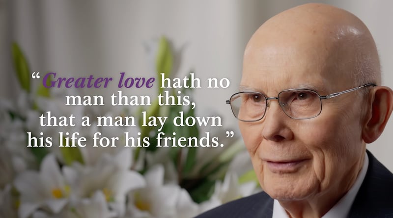El presidente Dallin H. Oaks habla en un video publicado el domingo 15 de marzo sobre la Pascua.