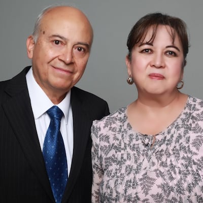 José Bonilla e Hilda Barrera de Bonilla.