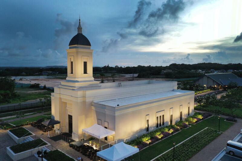 El Templo de Yigo Guam el viernes, 20 de mayo de 2022.