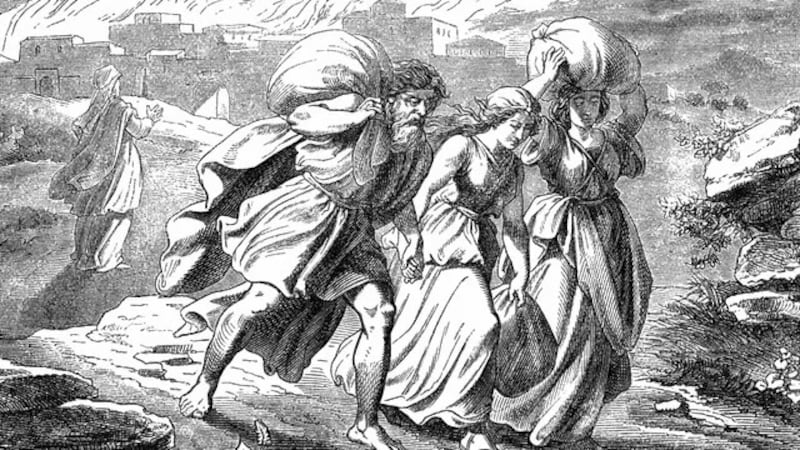 "Sodoma" es de Julius Schnorr von Carolsfeld.