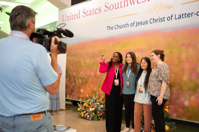 Las mujeres asisten a la Conferencia de Mujeres 'Faithful & Loved' de 2026, celebrada el sábado 19 de septiembre de 2026, en la Universidad de North Texas en Denton, Texas.