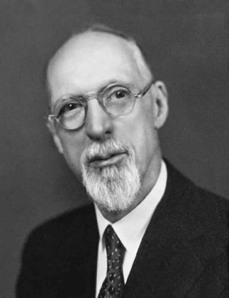 Una foto del expresidente de la Iglesia George Albert Smith.