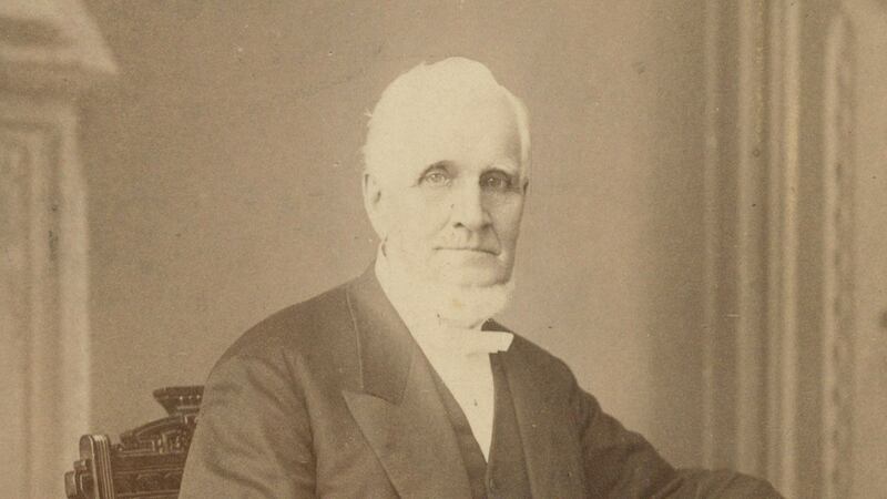 John Taylor tal como aparecía durante su presidencia de la Iglesia hacia 1880.