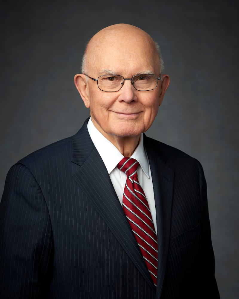President Dallin H. Oaks, first counselor in the First Presidency of The Church of Jesus Christ of Latter-day Saints.