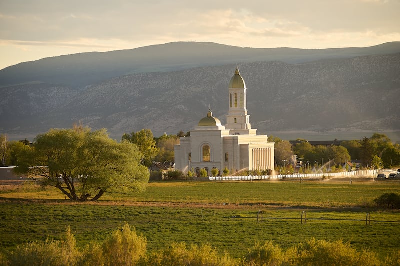 El Templo de Efraín, Utah.
