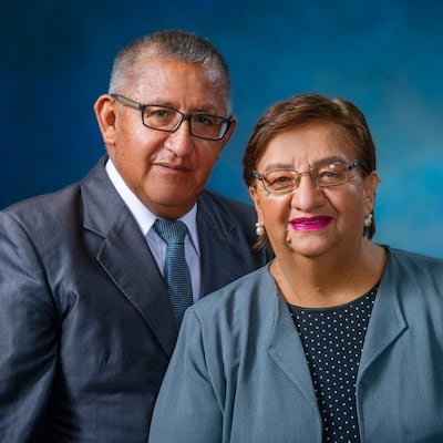 Rogelio Coca Aldunate y Blanca Vargas Alarcón de Coca.