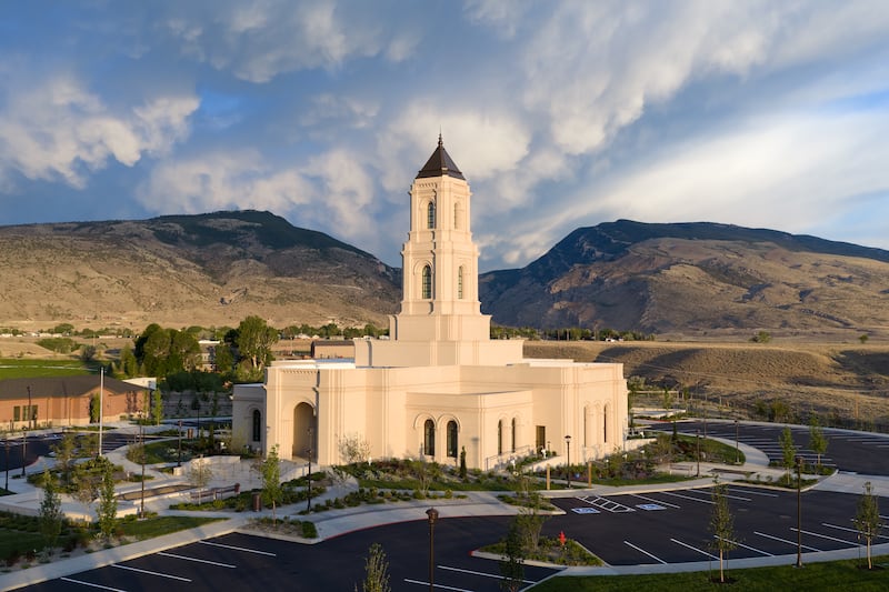El exterior del Templo de Cody Wyoming.