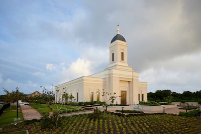 El templo de Yigo, Guam.