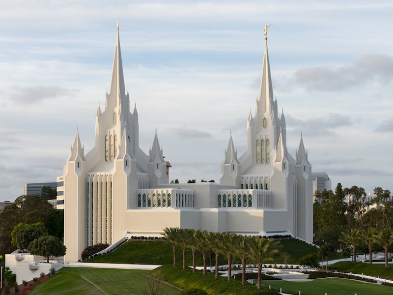 El Templo de San Diego, California.