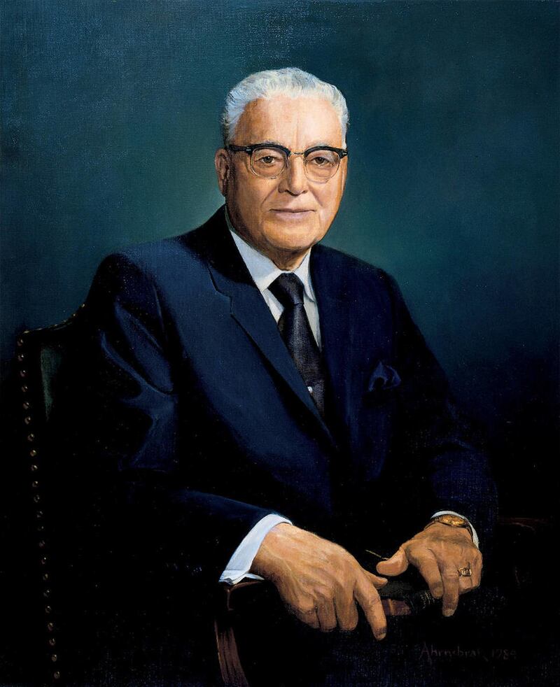 El presidente Harold B. Lee sirvió como presidente de La Iglesia de Jesucristo de los Santos de los Últimos Días de 1972 a 1973.