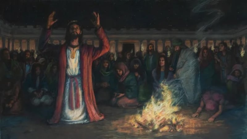 "La oración del rey Josafat" es de Keeley Rae.