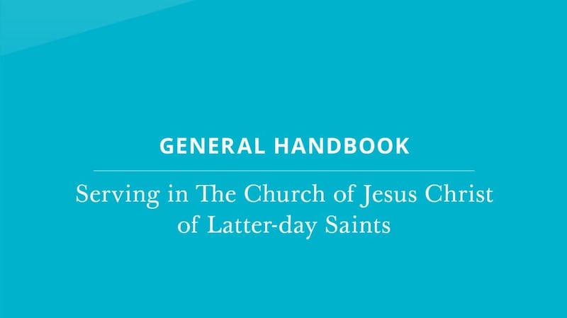 "Manual general" de La Iglesia de Jesucristo de los Santos de los Últimos Días