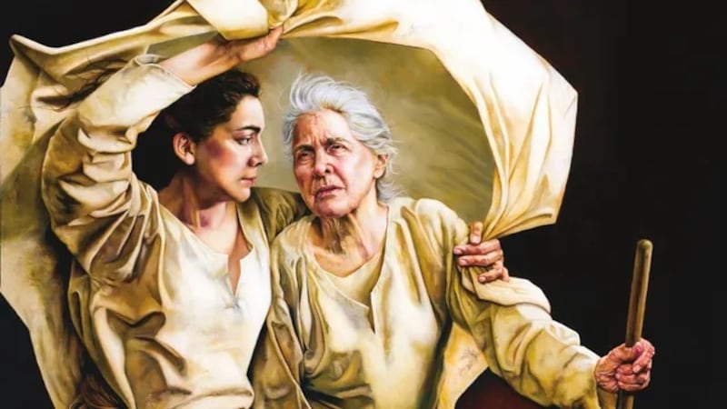 "Adonde tú vayas" es una obra de Sandy Freckleton Gagon.