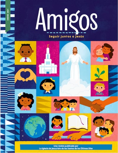 La cubierta de la revista “Amigos” de febrero de 2021.