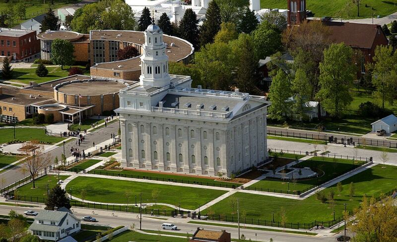 El Templo de Nauvoo, Illinois.