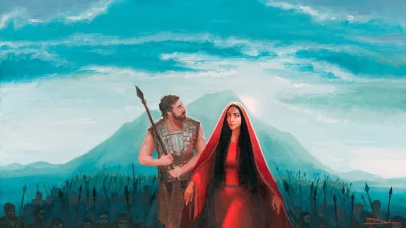 "'Ciertamente iré contigo' — Débora la profetisa" es una obra de Des Leavitt.