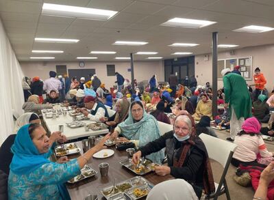 La Reserve Open House Series visita la Fundación Guru Gobind Singh, un gurdwara sij en Rockville, Maryland, el 19 de noviembre de 2021.