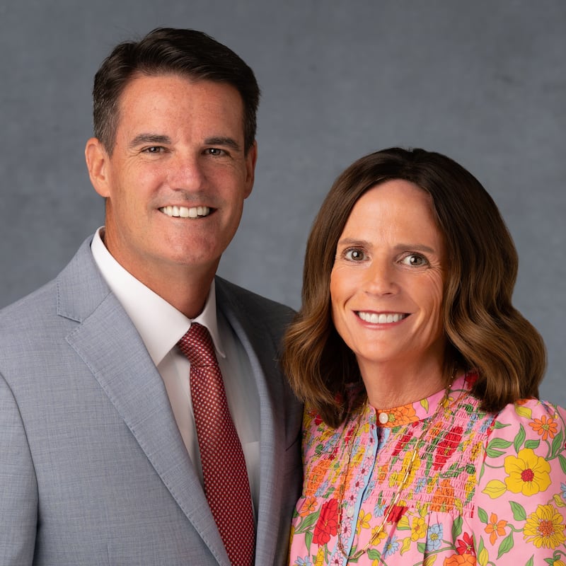 Will Fritcher y Katie Fritcher, quienes servirán como presidente y acompañante de la Misión California Fresno a partir de julio de 2026.