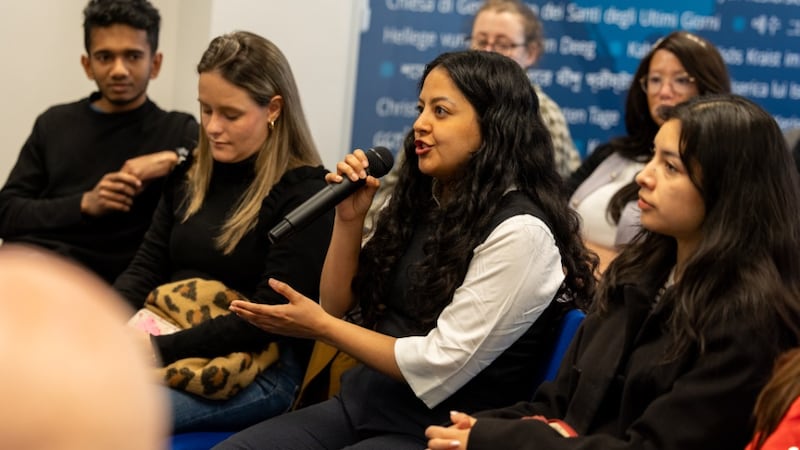 Los participantes de la Conferencia Nexus de Bruselas reflexionan sobre los momentos más impactantes del evento y comparten planes para llevar a cabo esfuerzos concretos en sus comunidades de origen tras la conclusión de la conferencia el 14 de mayo de 2026 en Bruselas, Bélgica.