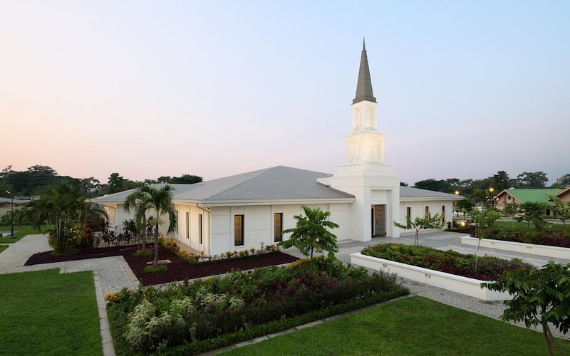 El Templo de Kinshasa de la República Democrática del Congo.