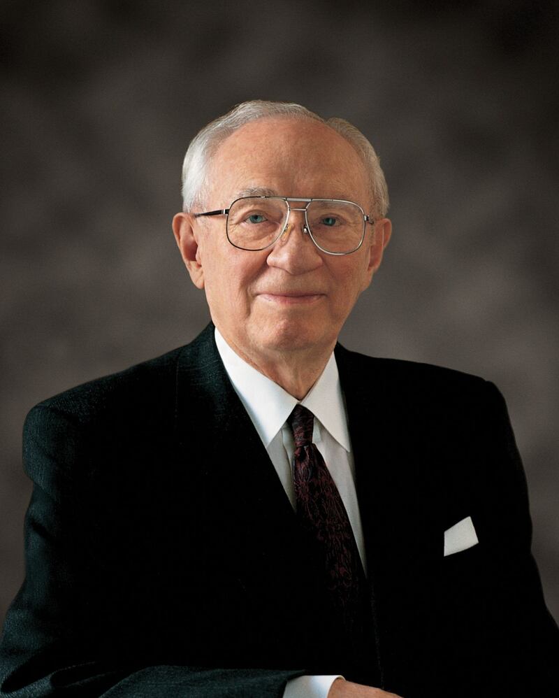 Un retrato del presidente Gordon B. Hinckley
