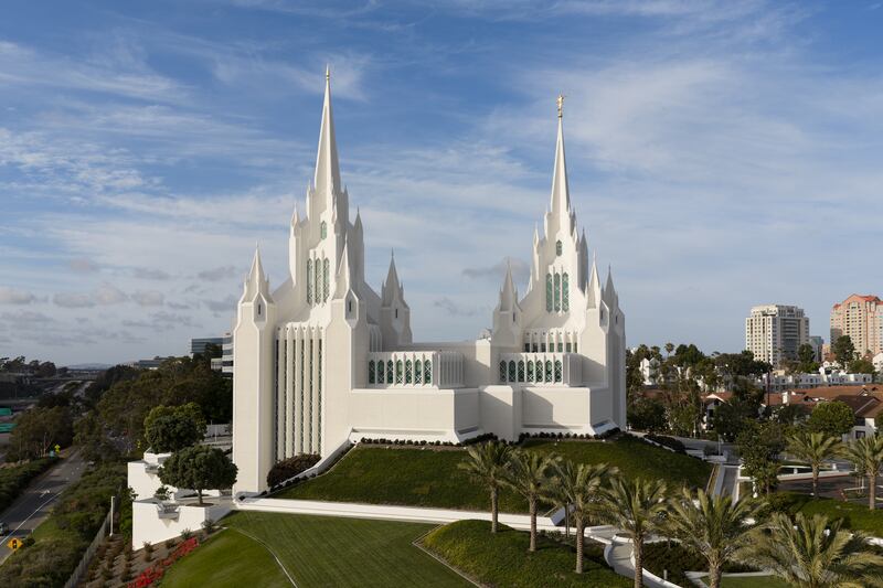 El Templo de San Diego, California.