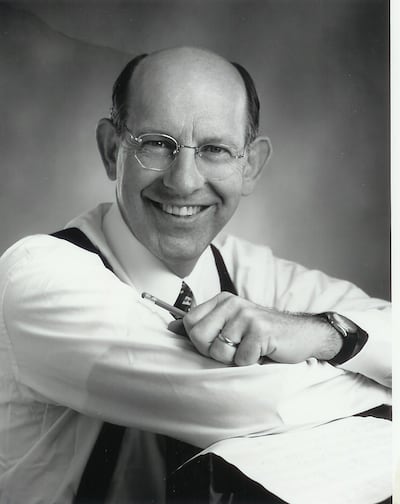 El compositor Michael F. Moody aparece en una fotografía en junio de 2011.