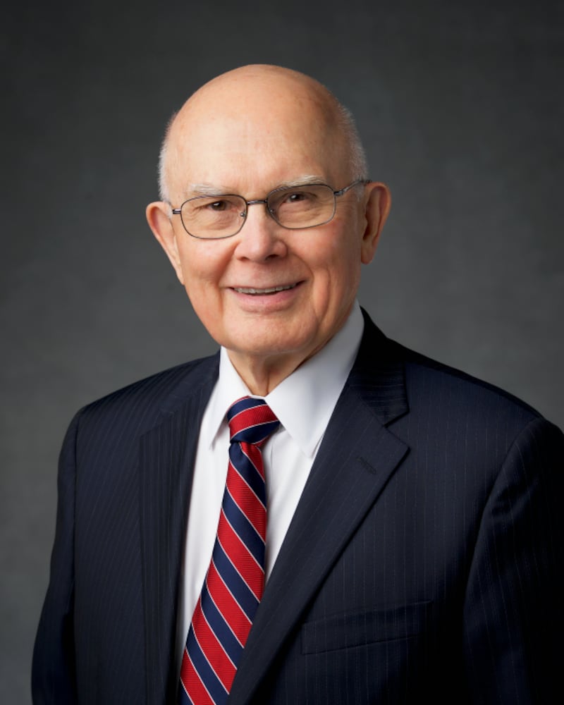El presidente Dallin H. Oaks, presidente de La Iglesia de Jesucristo de los Santos de los Últimos Días.