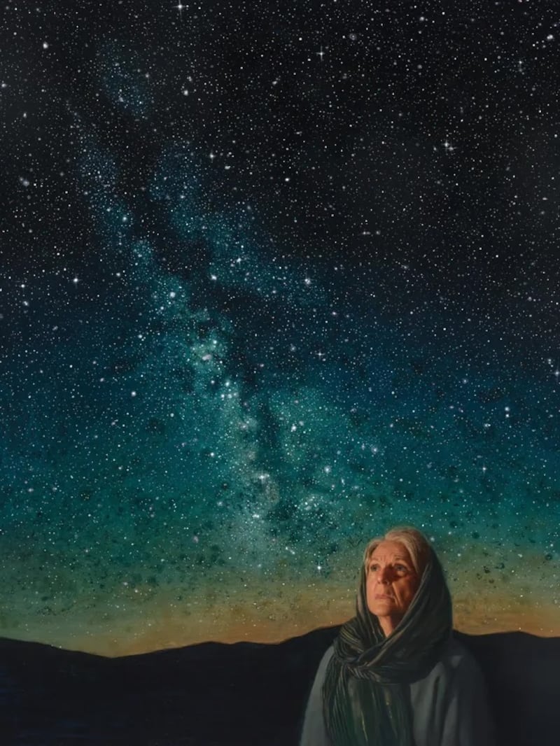 "Meditar en la promesa de Dios" es de Courtney Matz.