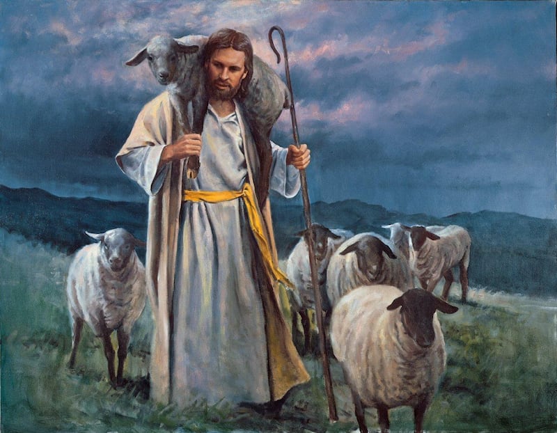 "El Buen Pastor" es de Del Parsons.