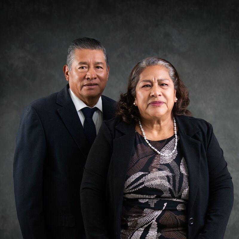 Indalecio Tomás e Isidora Tomás, quienes servirán como presidente y directora de las obreras del Templo de Tuxtla Gutiérrez, México, a partir de julio de 2026.