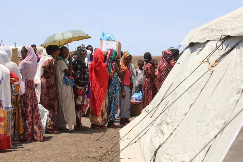 Latter-day Saint Charities y Rahma Worldwide brindan ayuda a los refugiados en Sudán. Crédito: Rahma Worldwide.