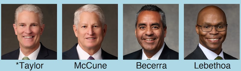 La presidencia del Área de Utah para 2026–2027.