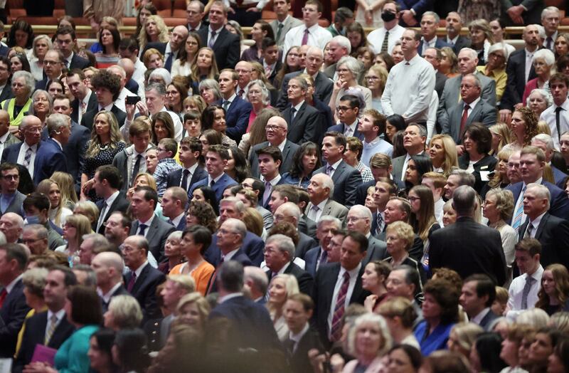 La sesión del sábado, 2 de abril de 2022, por la mañana, de la 192º Conferencia General Anual de La Iglesia de Jesucristo de los Santos de los Últimos Días.