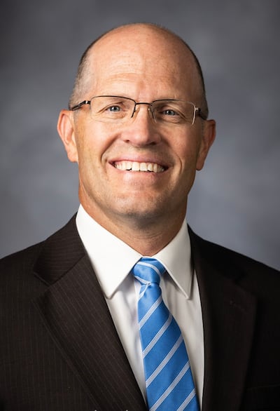 Devan Jensen aparece en la foto en 2024.