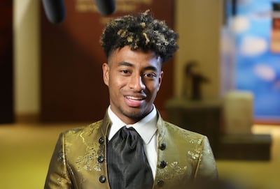 Batchlor Johnson IV es entrevistado en el Centro de Visitantes del Templo de Washington D.C. en Kensington, Maryland, el lunes 18 de abril de 2022.