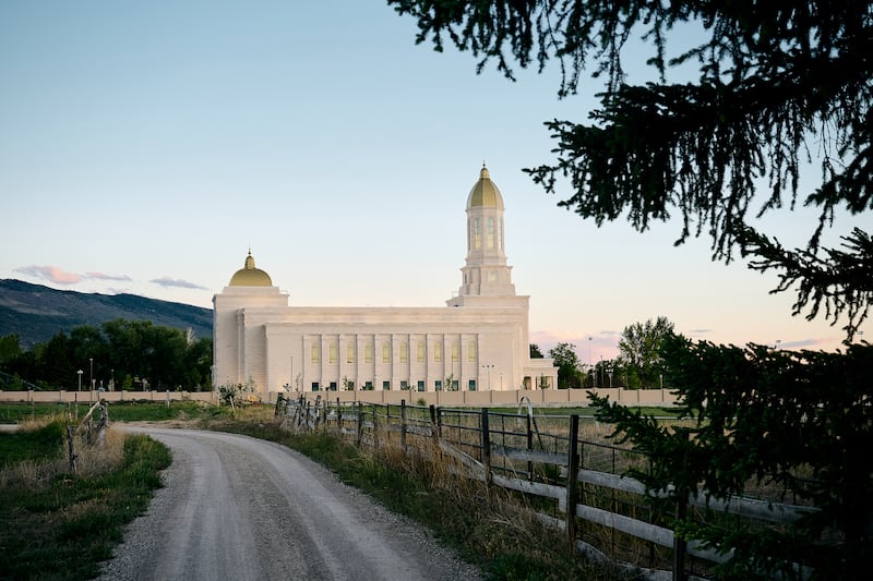 El Templo de Efraín, Utah.