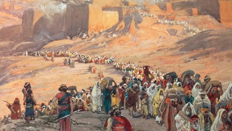 "La huida de los prisioneros" es de James Jacques Joseph Tissot y otros.
