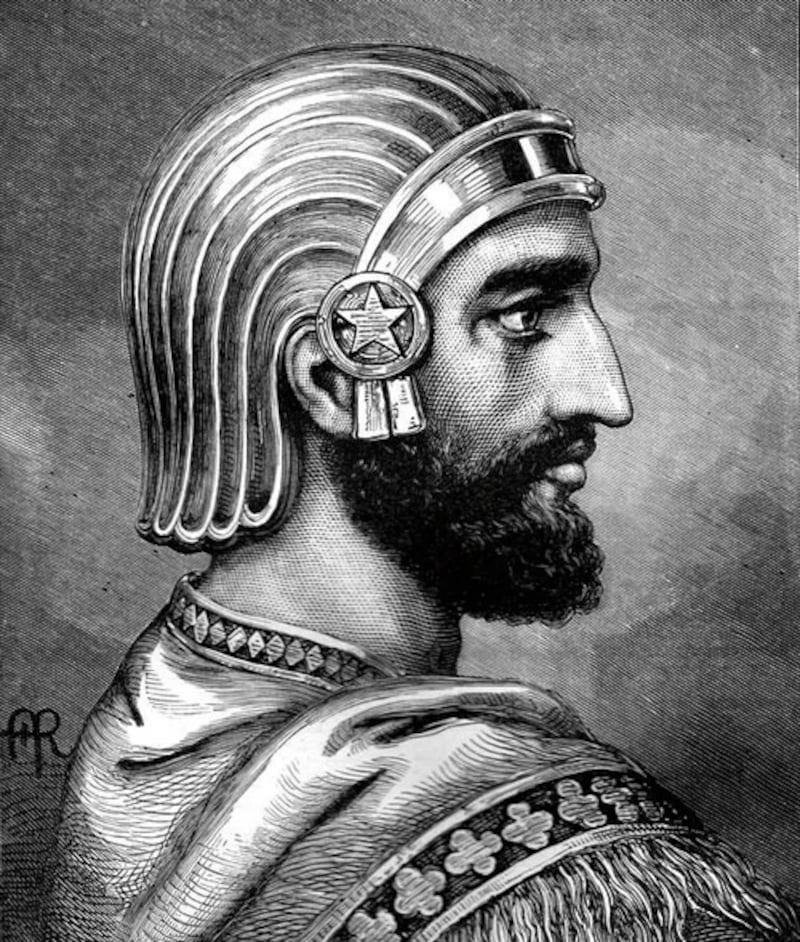 Una imagen de Ciro el Grande.