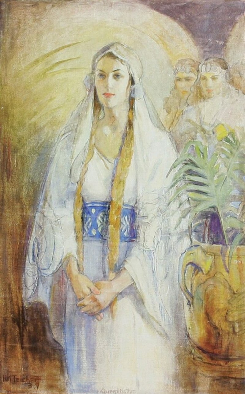 "Reina Ester" es de Minerva Kohlhepp Teichert.