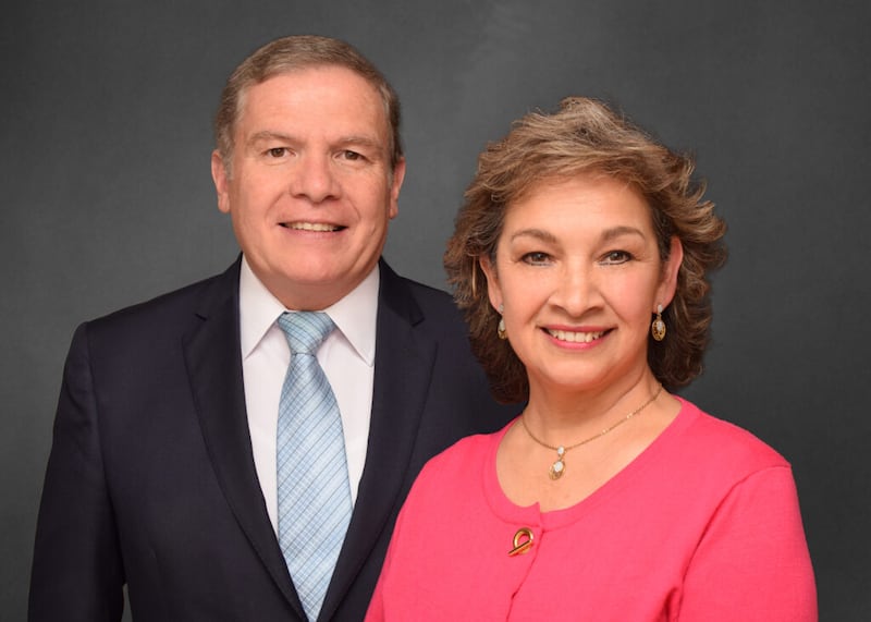 Alfonso Arturo Rodríguez Ibañez y Celia Langarica Sánchez de Rodríguez