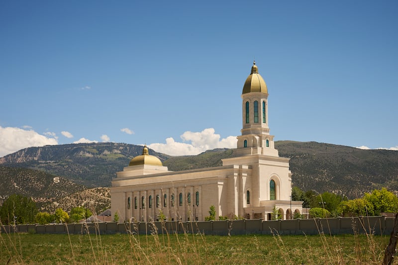 El Templo de Efraín, Utah.