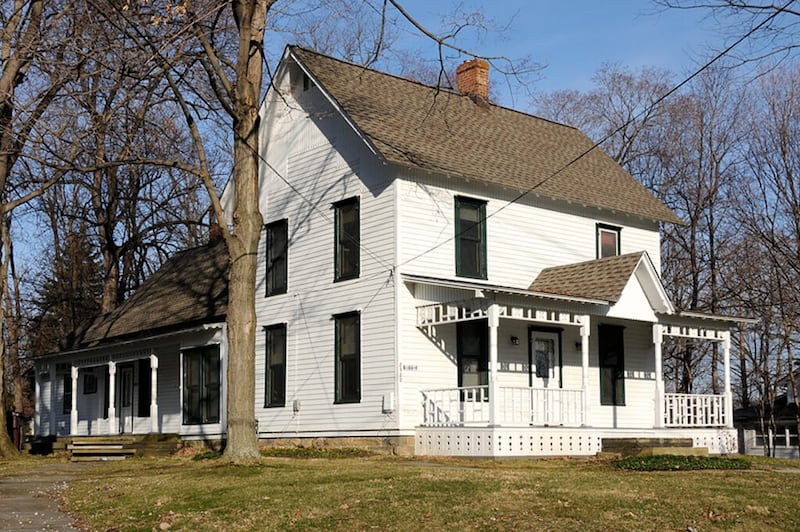 La casa de José Smith padre y José Smith hijo en Kirtland, Ohio, es donde José Smith pasó la Navidad de 1835 con su familia.
